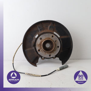 09-12 BMW E90 328i Rear Right Passenger Side Spindle Knuckle Hub w/ Shield OEM